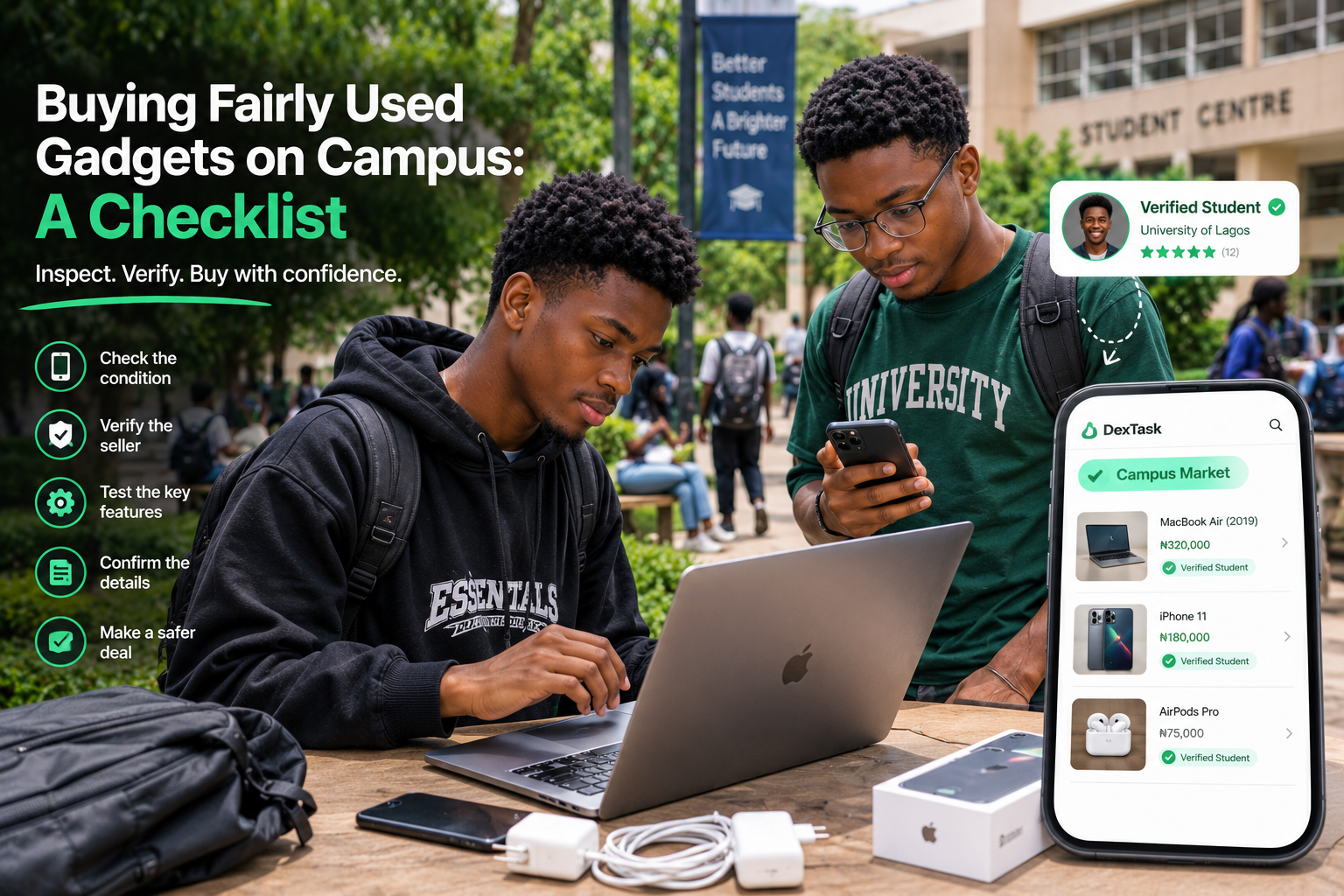 Buying Fairly Used Gadgets on Campus: A Checklist